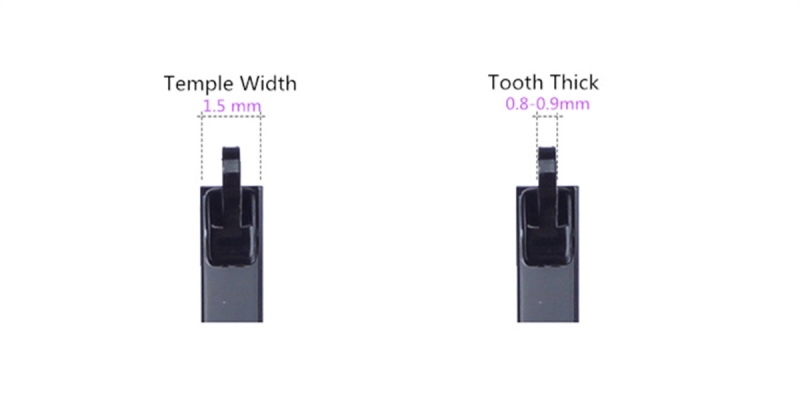 Golden Eyeglass replacement temple arms-s