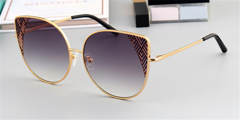 Cat Eye Oversized Designer Sunglasses Unique