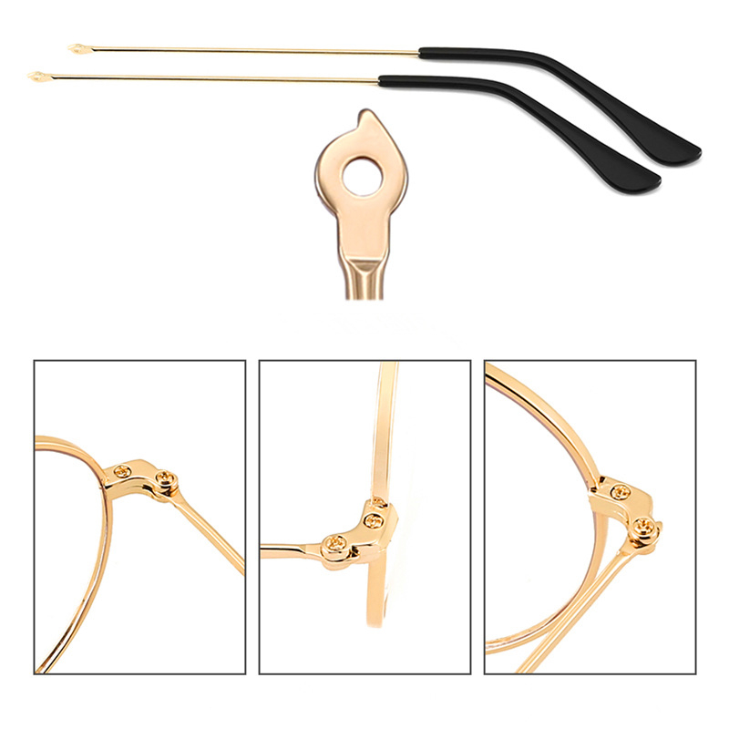 Glasses arm replacement, Metal Wire Temple 1.5 mm width( a pair)