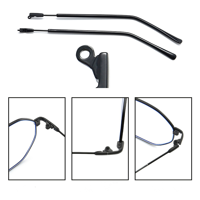 Glasses arm replacement, Metal Temple 3 mm width( a pair)