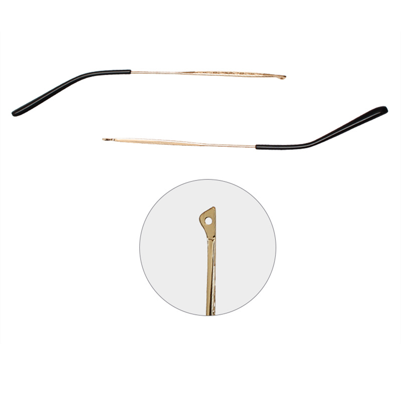 Glasses arm replacement, Metal Wire Temple 1.5 mm width( a pair)