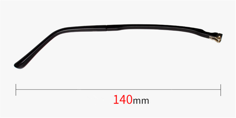 A Pair of Double Flat Tooth Glasses Arm Replacement 