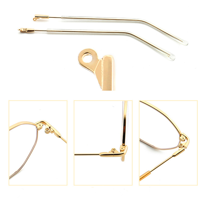 Glasses arm replacement, Metal Temple 3 mm width( a pair)