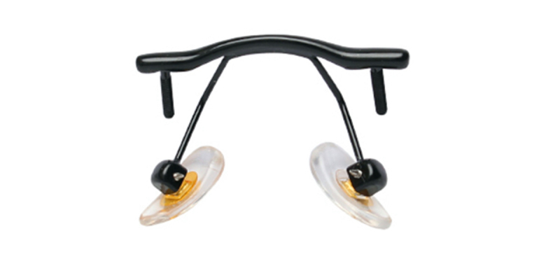 Glasses Bridge for Rimless Glasses, Black
