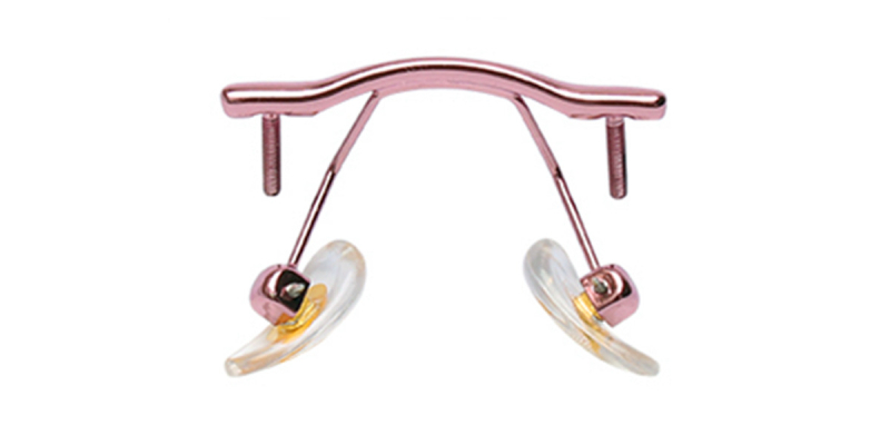 Glasses Bridge for Rimless Glasses, Pink