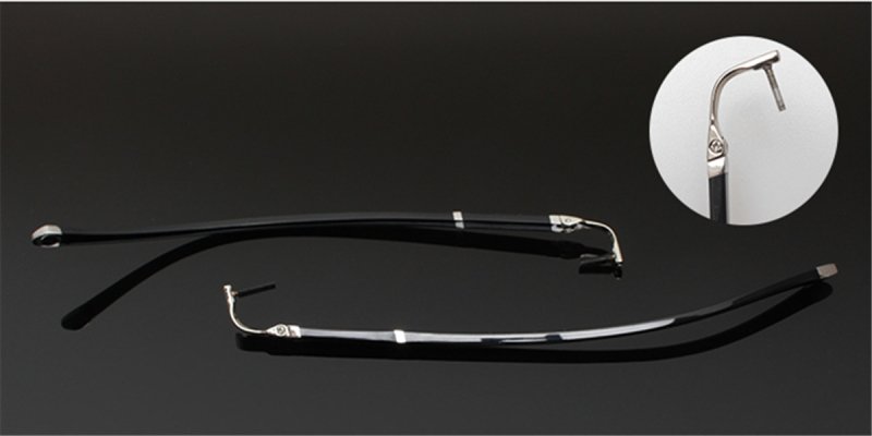 Rimless Glasses Replacement Temple Arms