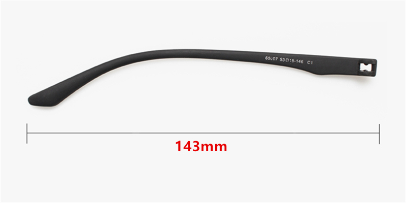 Glasses temple repair - 7 mm Push in Design Temples (a Pair)