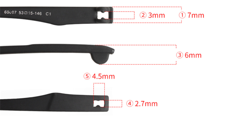 glasses temple repair