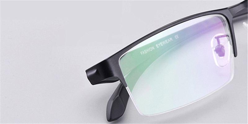 No line bifocals reading glasses, Gun Gray Titanium-d