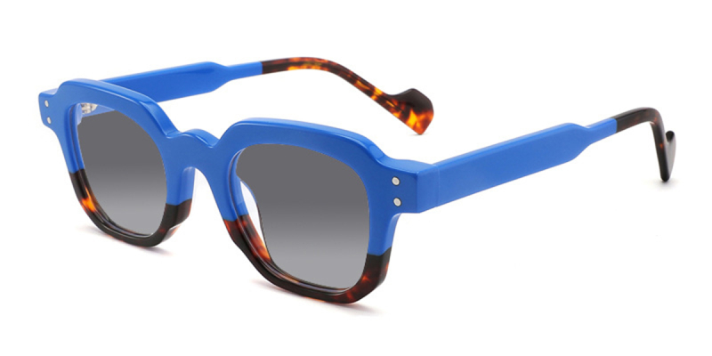 High Prescription Glasses Frames Colorful Horn Rimmed Glasses 