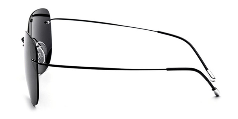 Hingeless Rimless Sunglasses, Prescription Sunglasses