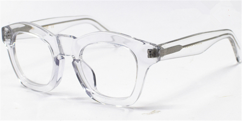 Clear horn rimmed glasses clearance