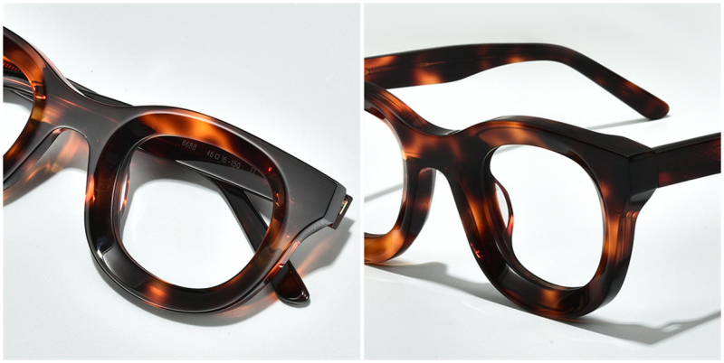 Horn Rimmed Wide Frame Glasses, Oversize Sized Glasses | Special for Wide Face 2023