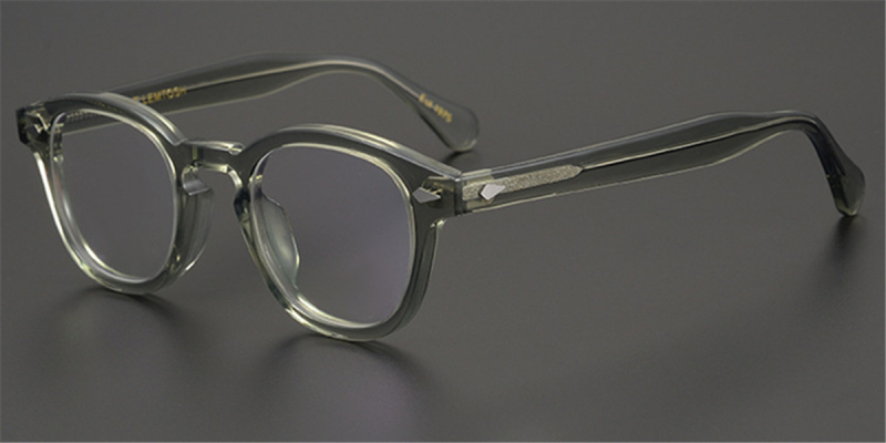 Johnny Depp Horn Rimmed Clear Glasses | 2023 Clear Glasses Trend