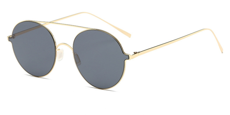 Hipster Frames of Golden Avaitor Glasses