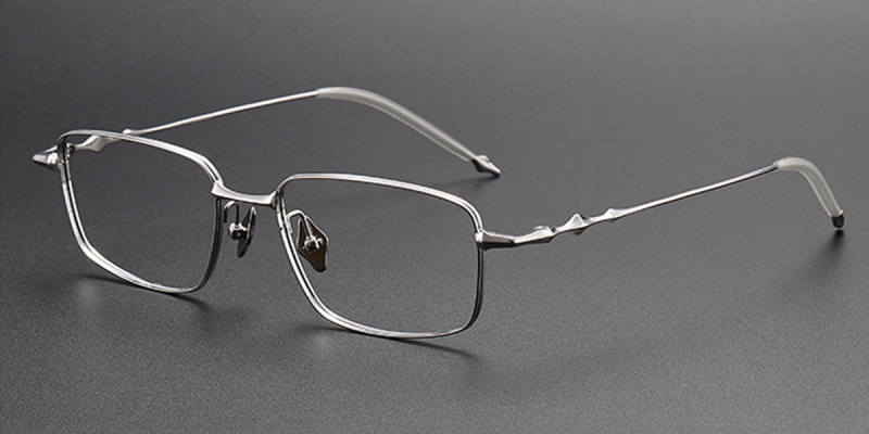 Making a bold fashion statement with this Luxury Pure Titanium Eyeglasses