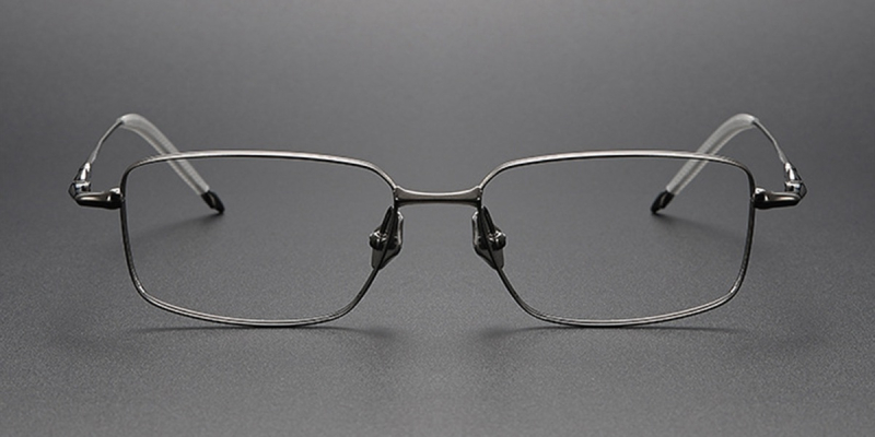 Making a bold fashion statement with this Luxury Pure Titanium Eyeglasses