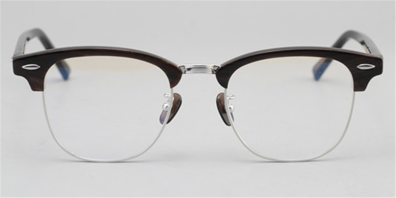 natural horn glasses
