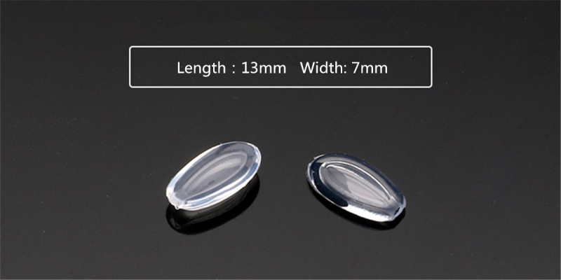 Oval Nose Pads on glasses