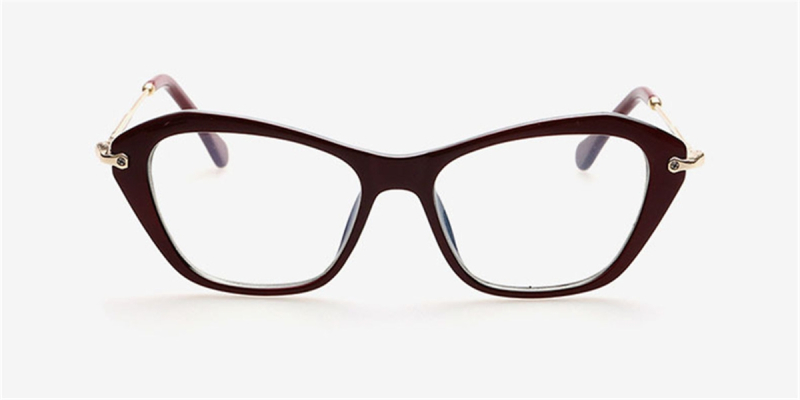 Online Cat Eye Reading Glasses-front
