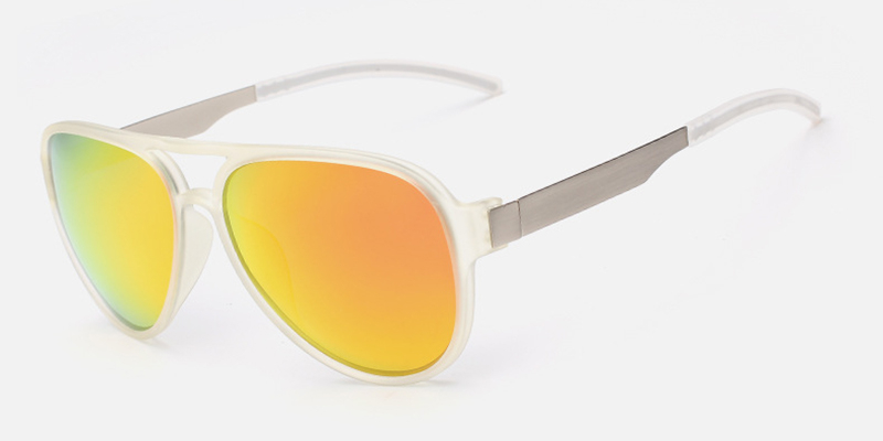 Oval Sunglasses Red Membrane