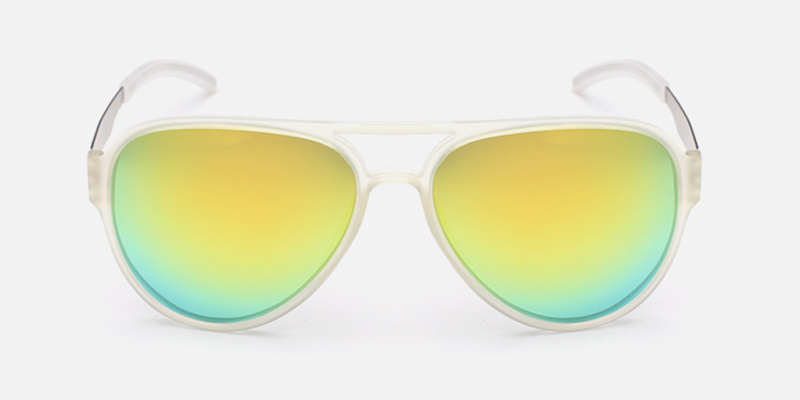 Wide brimmed Hipster Prescription Sunglasses Yellow lenses