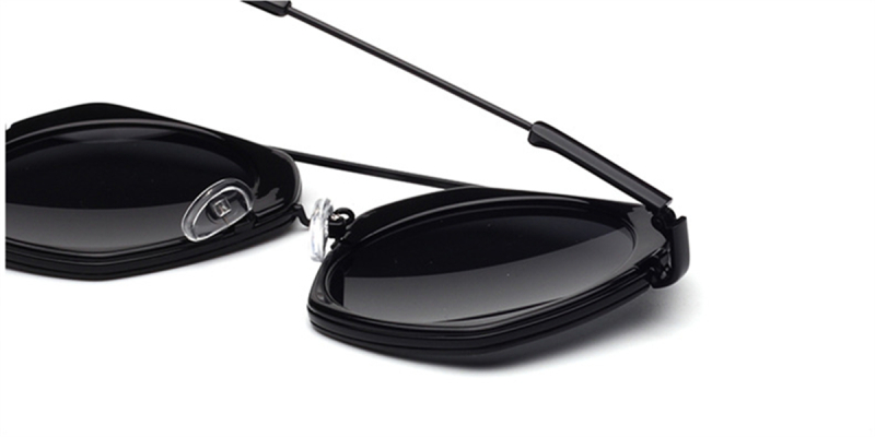 Prescription Hexagon Hipster Sunglasses 5
