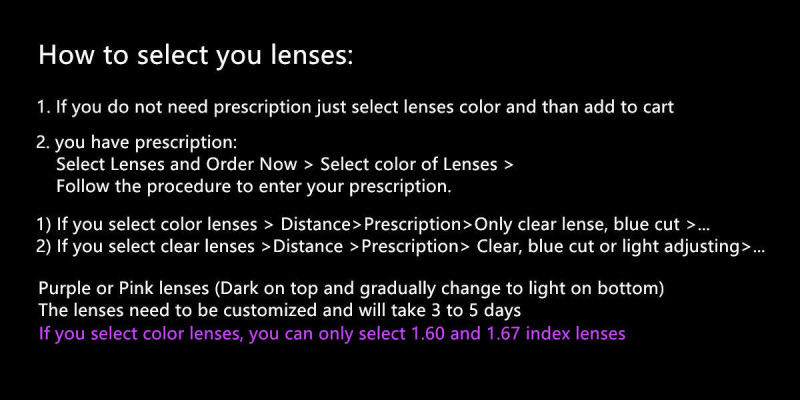 Rimless Cat Eye Prescription Glasses Colorful Lenses