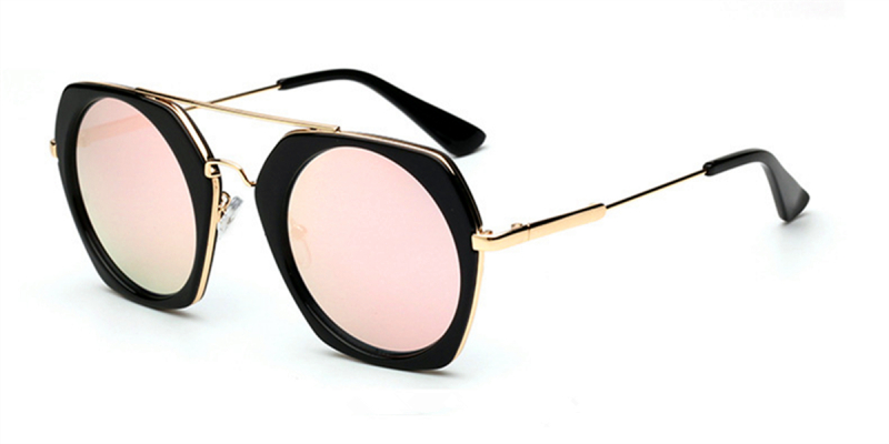 Prescription Hexagon Hipster Sunglasses Acetate Frame