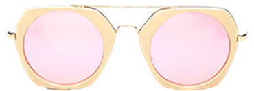 Prescription Sunglasses with Hexagon Hipster Frames