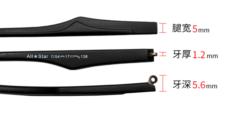 parts of glasses for eyeglasses-d