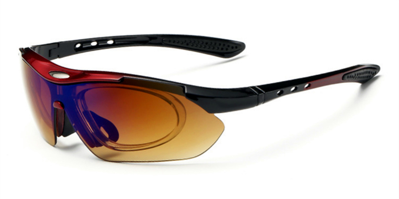 Polarized Safety Glasses Prescription brown