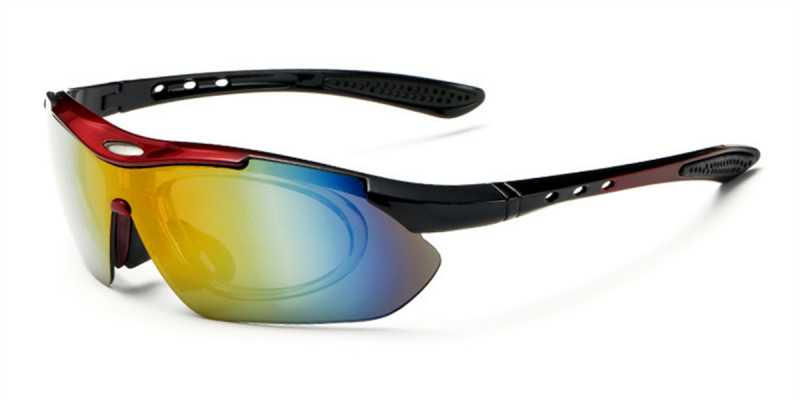 Polarized Safety Glasses Prescription rainbow