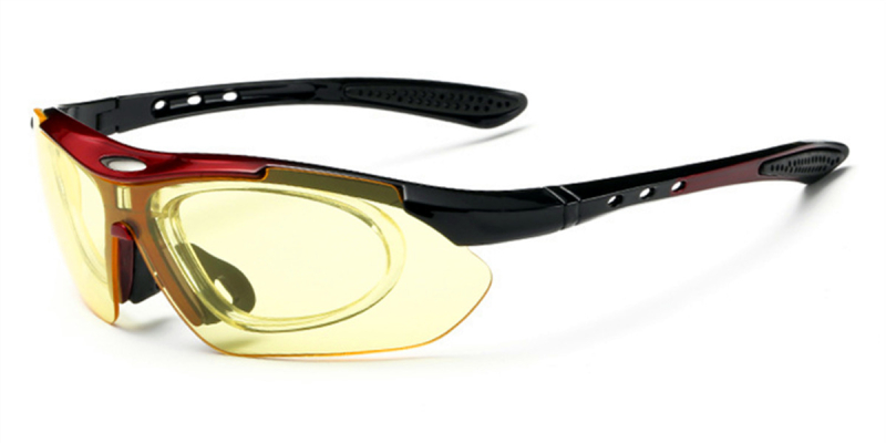 Polarized Safety Glasses Prescription yellow