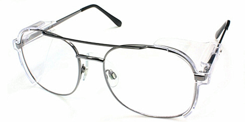 Metal Prescription Safety Glasses Aviator Style