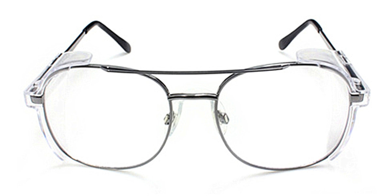 Metal Prescription Safety Glasses Aviator Style