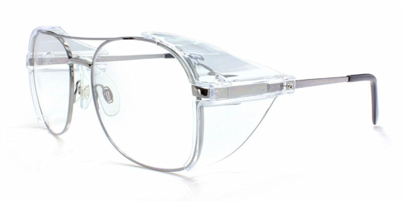 Metal Prescription Safety Glasses Aviator Style