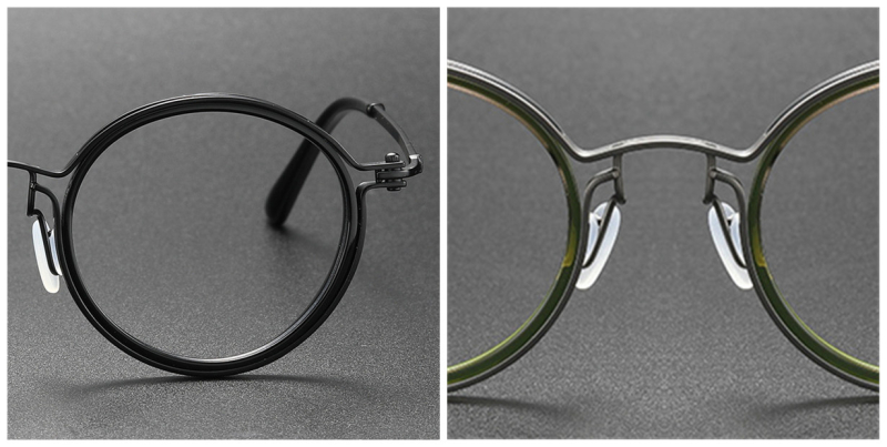  Pure Titanium Wide Frame Glasses| For Big Faces