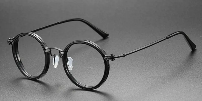 Pure Titanium Wide Frame Glasses| For Big Faces