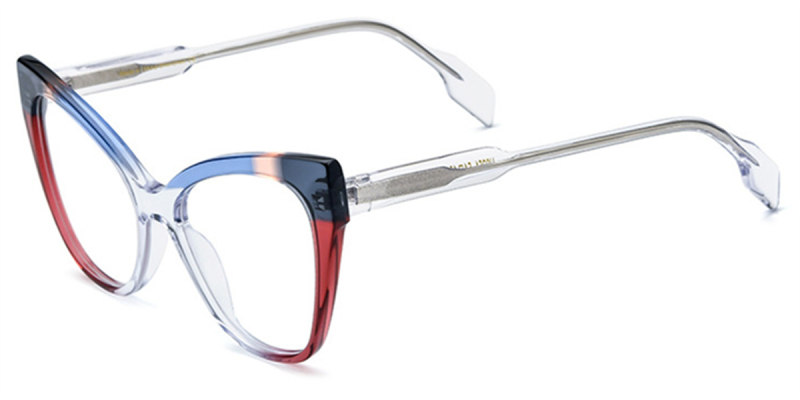 Best Colorful Clear Zebra Cat Eye Glasses