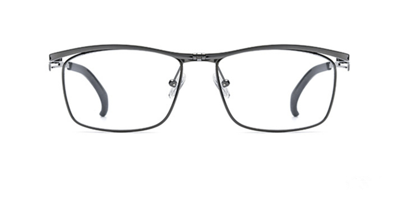 Top Line Rectangle Metal Rimless Glasses