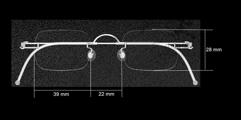 Rectanglar Custom Eyeglasses, Make a Statement-You are Unique-Small