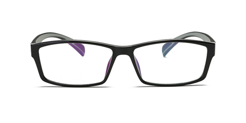 no line bifocals reading glasses, Black & Gray-l