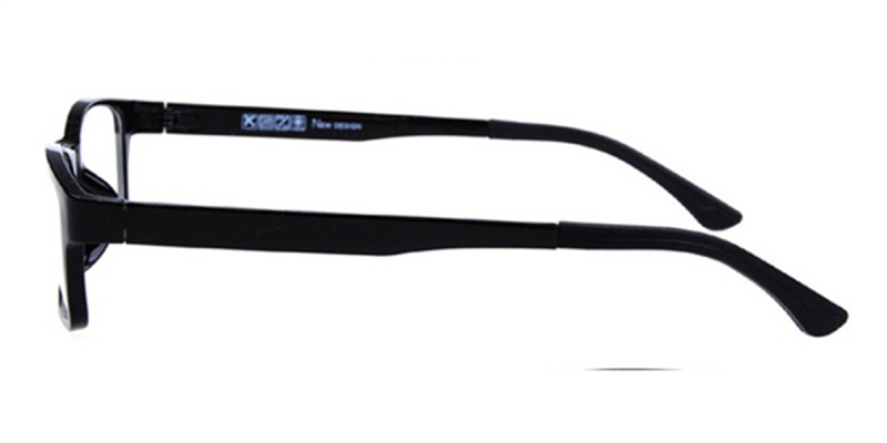 Rectangle Glasses for Oblong Face Cystal Black