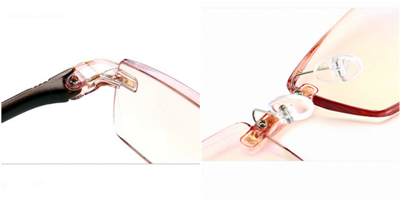 Designer Rimless Glasses-d