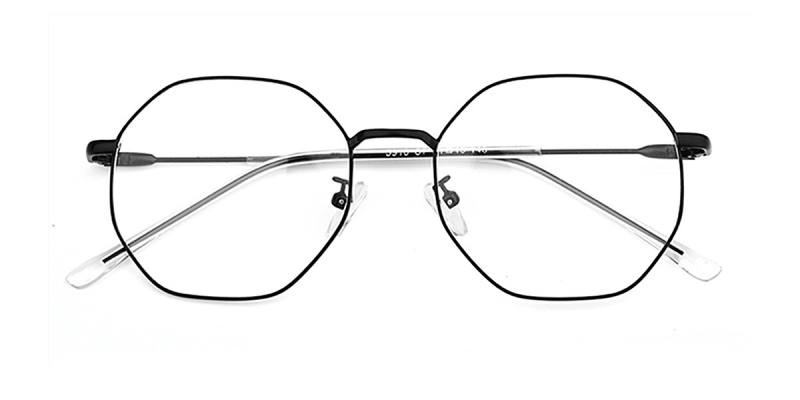 Black Octagonal Glasses Make you Stand Out