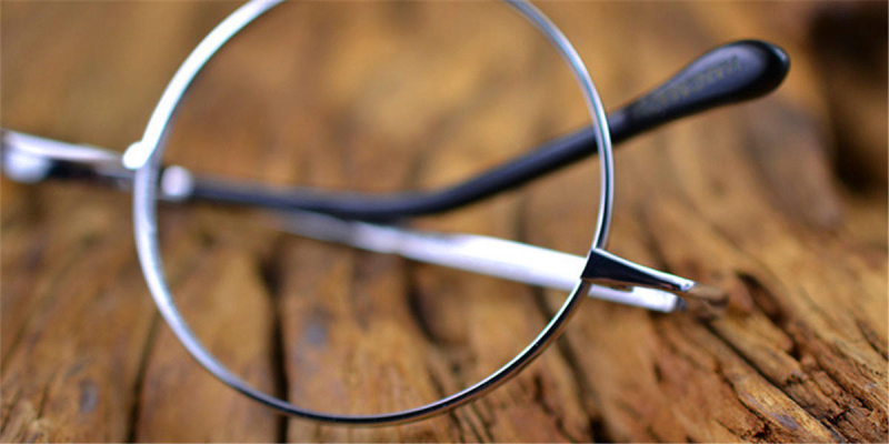 Round Glasses for Men, Gandhi Style, Without Nose Pads