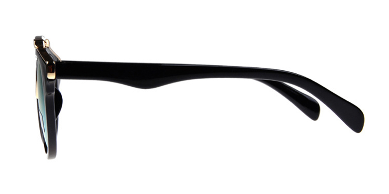  Wayfarer style sunglasses with Gloden flush lenses 