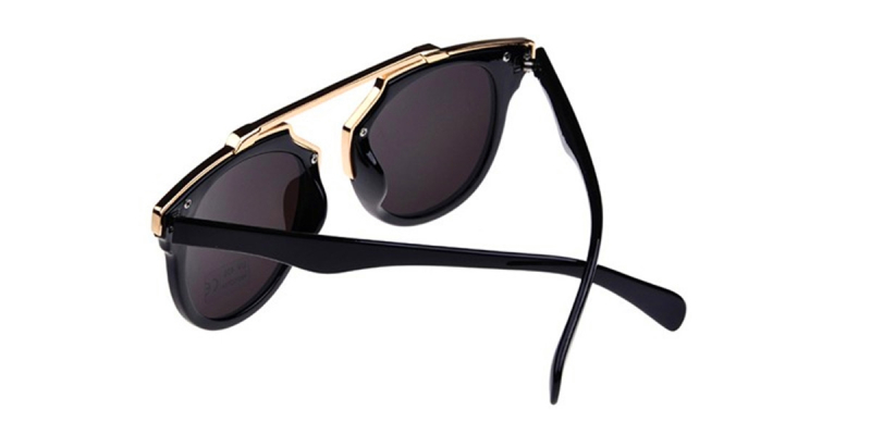 Oversized Prescription Sunglasses Black Acetete Frame
