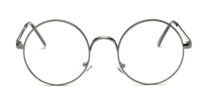 Round Bifocal Lenses-silver